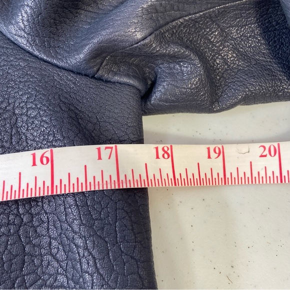 Elizabeth And James Black Lamb Leather Jacket - Picture 8 of 8